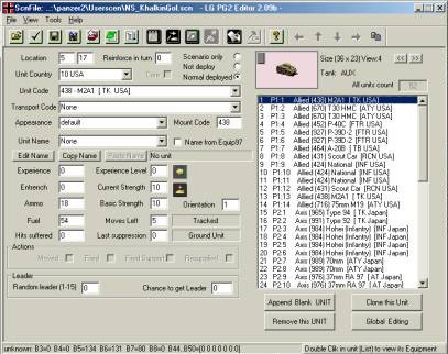 Unit Form : Easy interface and lots of helpful information.  Easily name units, create or clone new ones, change individual settings, and much more.